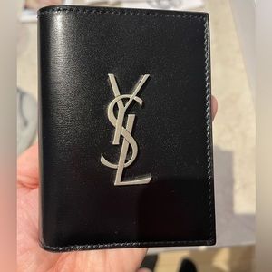 SAINT LAURENT Monogram Vertical Card Holder